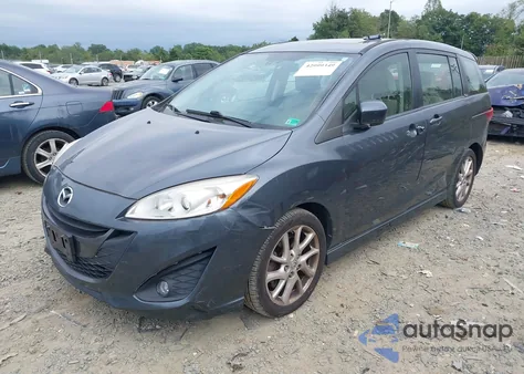 2012 Mazda Mazda5 Grand Touring из США, поврежденный, VIN JM1CW2DL7C0142359